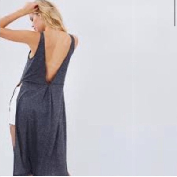 RARE! FREE PEOPLE Comet Maxi Split Side Tunic Dress - Picture 7 of 12